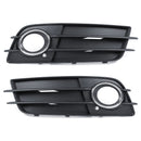 Front Bumper Fog Light Grille Grill Left/Right for Audi A4 B8 2008-2012