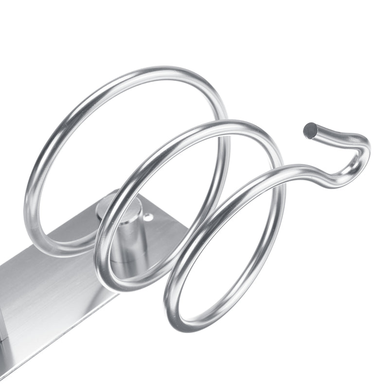 Wall Mounted Hair Dryer Holder Rack Bathroom Hair Straightener Shelf Storage Net