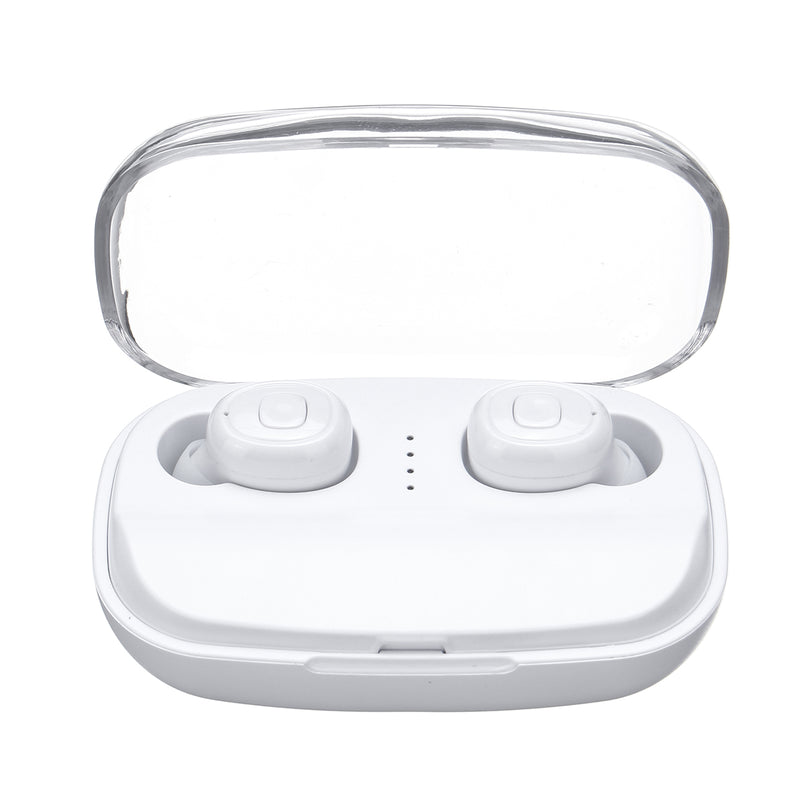 [True Wireless] bluetooth 5.0 TWS Earphone Smart Touch IPX7 Waterproof Handsfree Headset With 3000mAh Power Bank