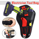 Heavy Duty Cordless Drill Holster Tool Belt Pouch Waist Pocket Tool Storage Bag