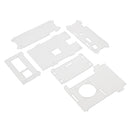 3x Heat Sinks + Cooling Fan + Clear Enclosure Case Box For Raspberry Pi 3 Model b
