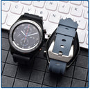 Bakeey 22mm Replacement Durable Silicone Metal Buckle Watch Band Strap for Huawei Watch GT Magic Smart Watch