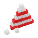 30Pcs/Lot 1cm Solid Small Cubes Primary School Math Teaching Aids For Research Volume Tools Kit