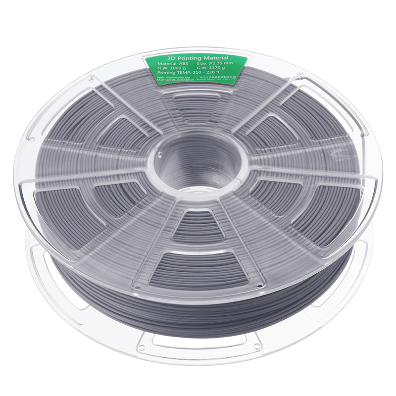 WINBO Black/White/Gray/Lemon Yellow/Green/Orange/Pink 1KG/Roll 1.75mm ABS Filament for 3D Printer