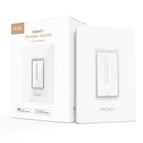 MoesHouse US WiFi Smart Light Dimmer Switch Smart Life/Tuya APP Compatible with Alexa Google Home for Voice Control No Hub Required