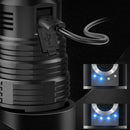 Mentch G68B P70 4022Lumen 5Modes Telescopic Zoom LED Flashlight Outdoor Waterproof USB Rechargeable 26650 Flashlight