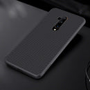 For OnePlus 7T Pro Case NILLKIN Double-Layer Carbon Fiber Ultra-thin Anti-Scratch Non-Slip Protective Case