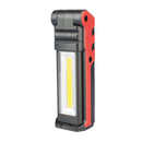 ESEN106 2LED + COB 400LM USB Rechargeable Foldable Car maintenance light LED Flashlight