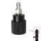 CO2 Refill Adapter Black Air Compressed Can Outlet/Refill Station Connector Kit