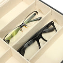 8 Grid Eye Glasses Case Eyewear Sunglasses Display Box Storage Holder Organizer