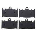 4pcs Front Organic Ceramic Brake Pads For Suzuki GSX-R600 GSXR600 1997-2003