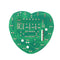LED Light Control Music Heart-shaped DIY LED Flash Light Kit Eelectronic Production Kits