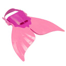 Kids Mermaid Tail Swimming Fin Foot Training Flipper Shoes Monofin Diving Flippers