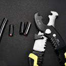 Cable Wire Stripper Cutter Hand Crimper Multifunctional Terminal Stripping Tool Pliers Tool