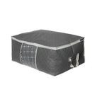 Foldable Storage Bag Clothes Bedding Blanket Organizer Holder Case Baskets with Handle