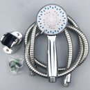 Handheld Pressurized Shower Head Bathroom 4 Modes Ajustable Showerhead