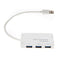 5Gbps Hi-Speed USB 3.0 4-Port Splitter Hub Adapter With DC 5V Port