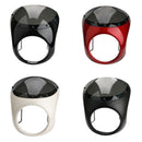 7inch Motorcycle Retro Cafe Racer Handlebar Fairing Windshield & Mounting For Harley