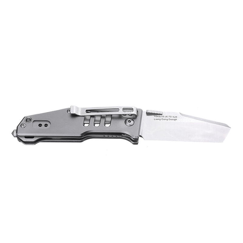 Sanrenmu 7046 Multifunctional Tools Glass Hammer Bottle Opener Spanner EDC Camping Tactical Folding Pocket Ring Outdoor Tools Hunting Stainless Key