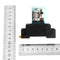 5Pcs AC220V Coil Power Relay LY2NJ JQX-13F DPDT 8 Pin PTF08A With Socket Base
