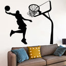 Removable Basketball Dunk Sport DIY Wall Sticker Kids Room Art Decor Decals
