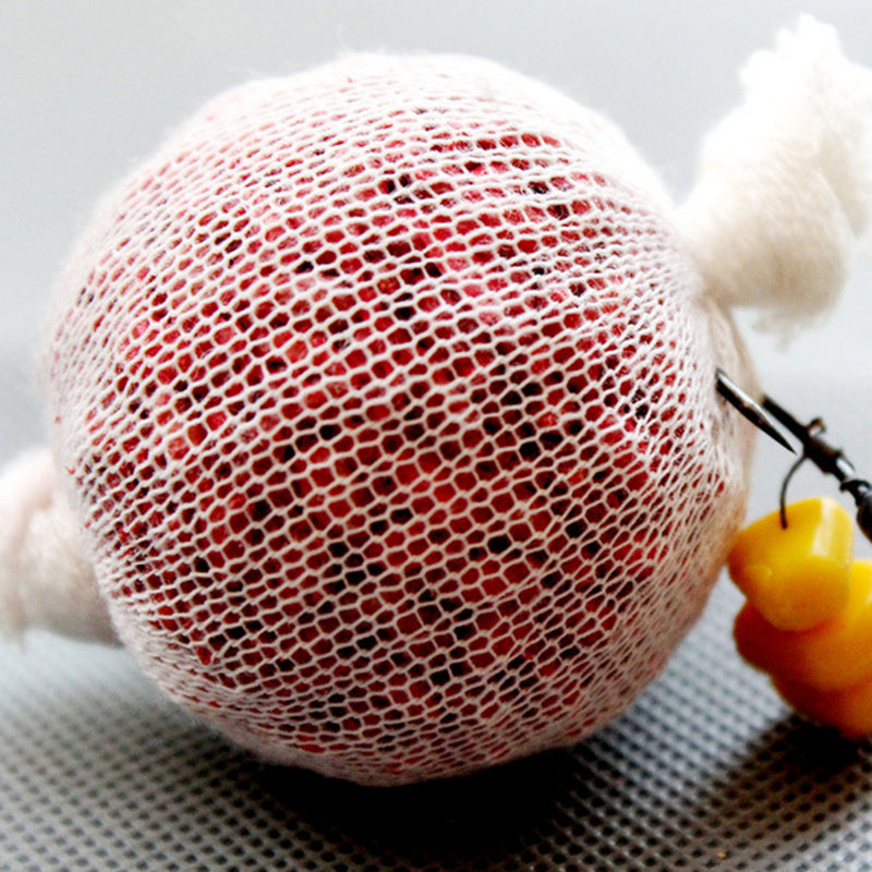 ZANLURE 25mm Dissolving PVA Fishing Net Fishing Bait Thrower Fishing Cage Play Nest Device