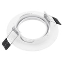 Round Shape Rotation Adjustable LED Downlight Ceiling Lamp Bracket for 70-75mm GU10 MR16 Light Bulb