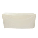 8ft Outdoor Firewood Log Storage Rack Cover Waterproof Protector Home Garden