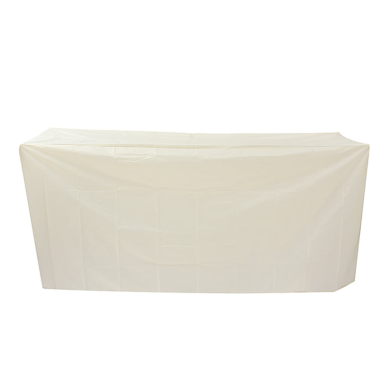 8ft Outdoor Firewood Log Storage Rack Cover Waterproof Protector Home Garden