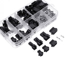 200pcs 2.54mm Dupont Terminal Male/Female Pin SM2.54 Cable Plug 2/3/4/5 Pin Electrical Jumper Header Housing Wire Connector Kit