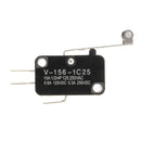 10pcs Micro 3Pins Limit Long Roller Lever Contact Toggle Switch SPDT AC125~250V 15A