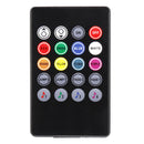 RGB 9 LED Wireless Remote Voice Control Atmosphere Strip Light USB Motorcycle Lamp