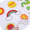 22Pcs/Pack 44 Patterns 3D Printing Pen Double-sided Cartoon Drawing Paper with Transparent Template Copy Graffiti Board for DIY Children Kids