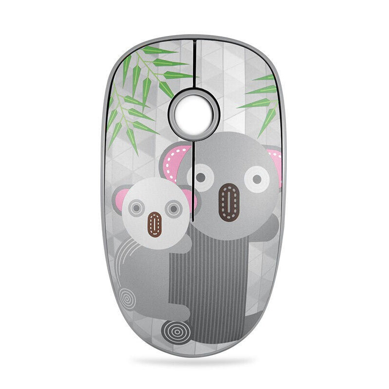 FD V8 Portable 2.4GHz Wireless Mouse Cute Cartoon Home Office Power Saving Silent Mouse 1000DPI Gaming Mouse for Windows 7 / 8 / 10 / Vista XP Mac