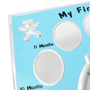 One Year Anniversary 12 Month My First Year One-year-old Baby Desktop Stand Decor Photo Frame