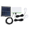 Solar Powered System Generator Panel Power Storage Charger Outdoor USB LED Bulb Lamp