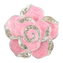 2 PCS Camellia Flower Styling Car Perfume Air Freshener Clip Air Conditioner Vent Clamp
