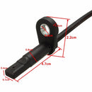 ABS Wheel Speed Sensor Driver Right Front Black for 2003 - 2007 Nissan Murano