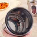 3Pcs Stainless Steel Tea Coffee Sugar Canisters Kitchen Storage Container