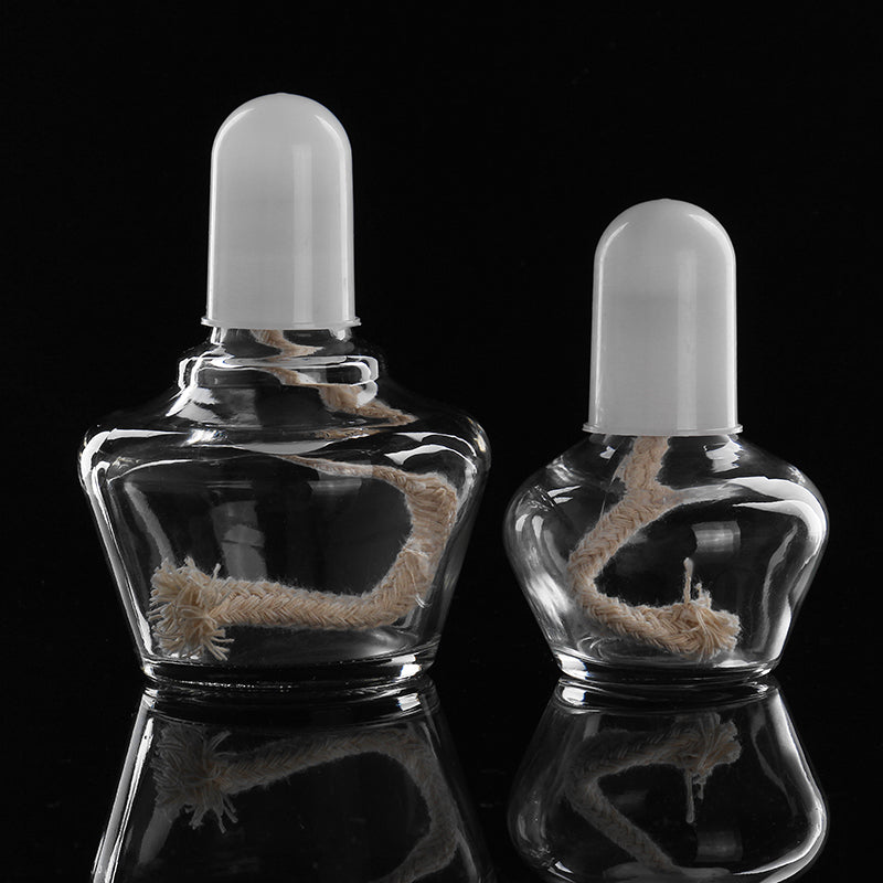 60mL 150mL Glass Alcohol Burner Heating Alcohol Lamp Lab Supplies Equipment