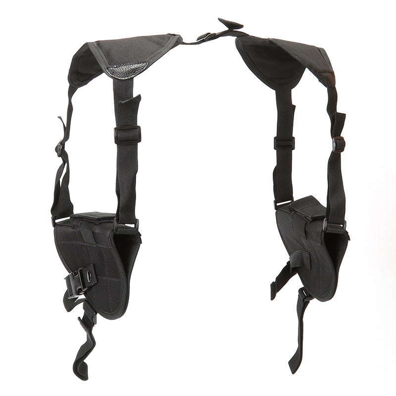 Outdoor Hunting Military Armpit Tactical Bag Double Shoulder Anti-theft Hidden Agent Pouch