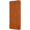 NILLKIN Flip Bumper Shockproof Card Slot Holder Full Cover PU Leather Vintage Protective Case for Samsung Galaxy S10 Lite