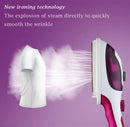 Loskii LH-705 Handheld Electric Steam Iron Ceramic Soleplate For Home Steamer Lint Remover