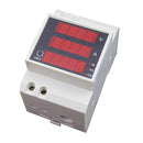 D52-2048 Digital Energy Meter LED Active Power Factor Multi-Functional Power Meter Voltmeter Current Meter AC80-300V,0-100A