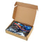 Mega 2560 R3 Starter Kits + HC-SR04 + Breadboard Cable + Relay Module + W5100 UNO Shield + LCD 1602 Keypad Shield