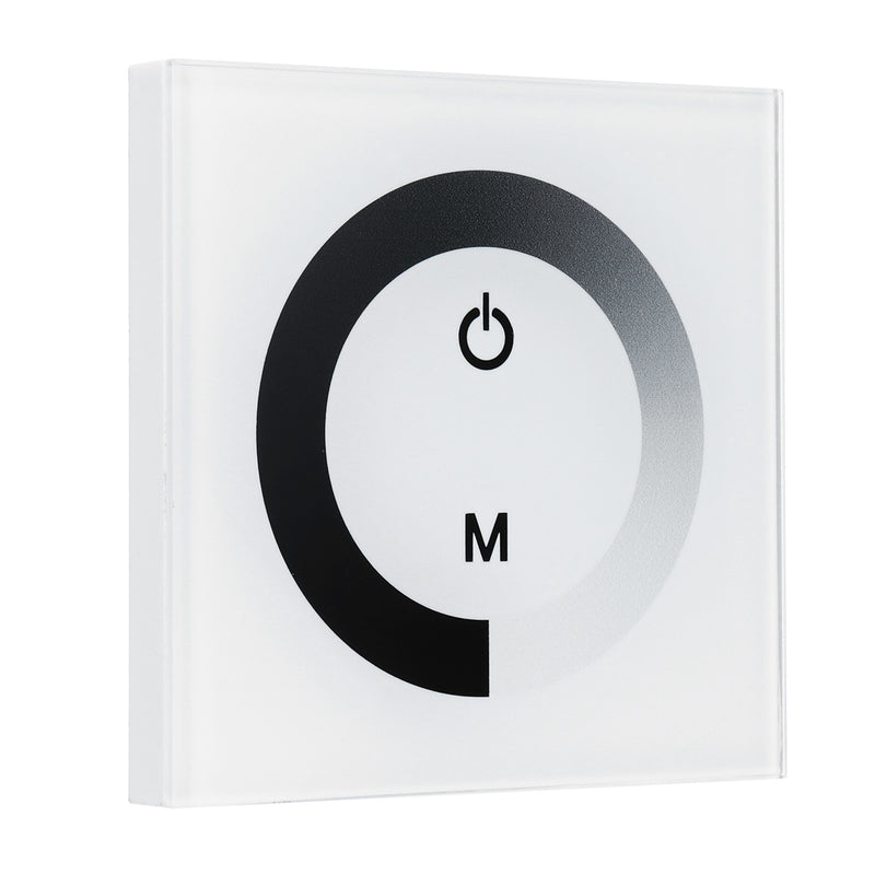 DC 12V/24V Sensitive Touch Switch Panel LED Light Dimmer Controller Wall Mounted Switch