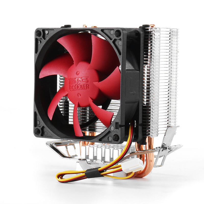 PCCOOLER 80mm 3 Pin DC 12V CPU Cooling Fan Hydraumatic Cooler Heatsink for Intel AMD
