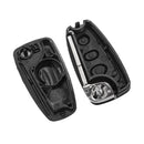 Remote Folding Flip Key Fob Shell Case 3 Buttons w/ Blade for Ford Focus 2 3 Fiesta Mondeo