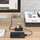 Orico W5P-U3 4 Ports USB 3.0 Desktop Hub Supports OTG Function with 5V Micro USB Power Port