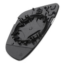 Car Left Side Exterior Wing Mirror Glass Rear View W/Heating For VW PASSAT CC EOS